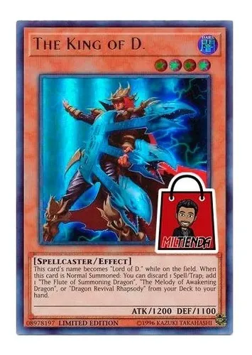 The King Of D. - Ultra Rare - Miltienda - Yugioh