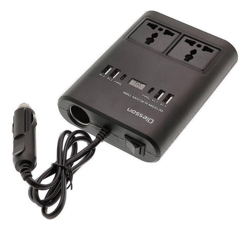 Conversor Veicular 150w 4 Usb Inversor 12v 24v Para 220v