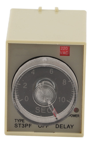 Relé De Retardo De Apagado Y Temporizador Ajustable Ac 200 S