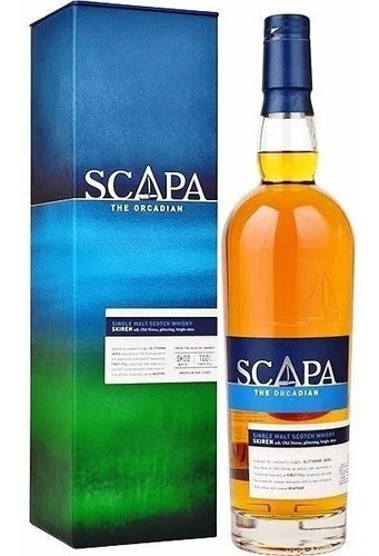 Whisky Scapa Single Malt Skiren The Orcadian Con Estuche