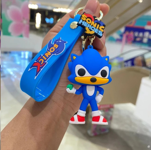 Sonic Llavero Silicona Premium Importados Collectoys 