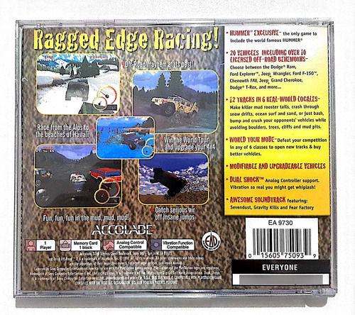 Test Drive Off Road 2 Original Playstation1,ps1. (Usado)