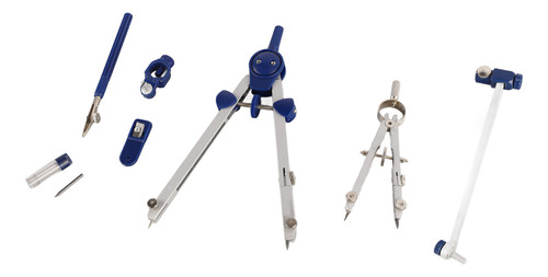 Compass Geometry Set, Caja Extensible De Aleación De Zinc Ir