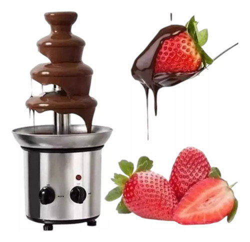 Fuente De Chocolate Cascada 4 Niveles Fondue Trillium Profes