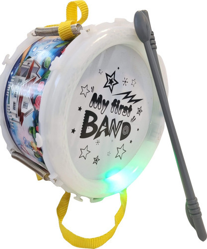 Juguete Tambor Musical Con Luces Plastico Para Niños Color No Aplica