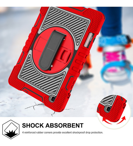 Imagen 4 de 9 de Funda Para Tablet Samsung Tab S6 Lite Sm-p613/p619 10.4 2022