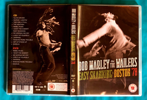 Dvd+cd Bob Marley  Easy Skanking Boston 78 