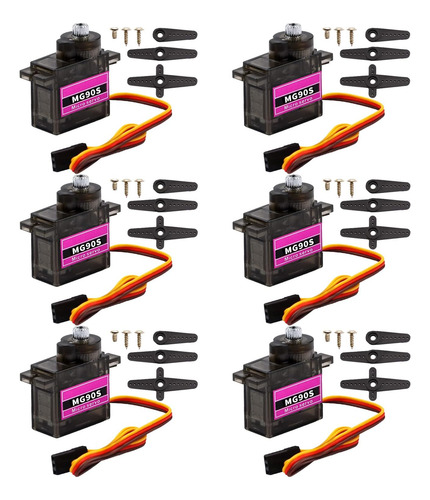 Mg90s Servo, Helicóptero Módulo De Control De Calidad 9g Ser