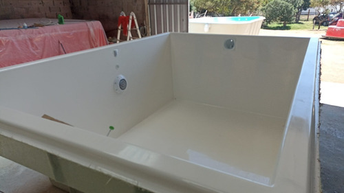 Piscina Fibra Modelo Furore (4.00m X 2.70m X 1.40m) Kit 02