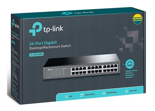 Switch Gigabit 24 Puertos Tp Link Tl-sg1024d  Rackeable