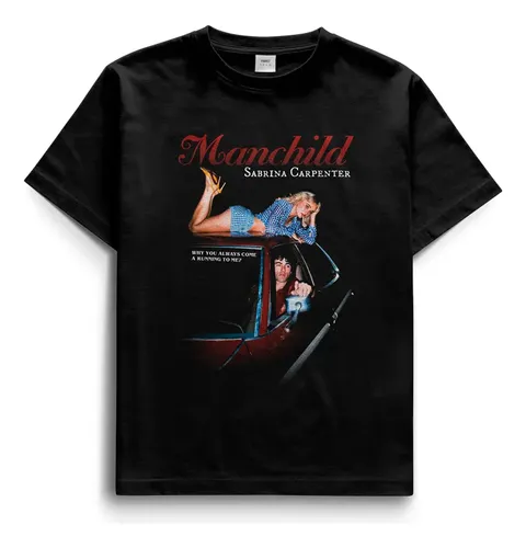Camiseta Sabrina Carpenter Man's Best Friend Unissex
