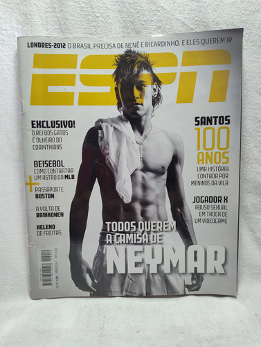 Revista Espn Número 30 Todos Querem A Camisa De Neymar (Usado)
