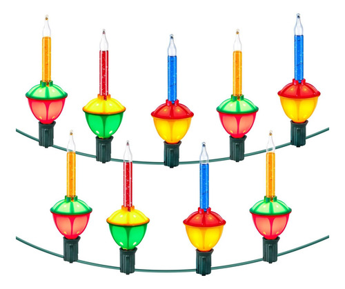 Luces De Cuerda De Burbujas De Navidad De Moonflor - Luces D