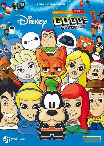 Álbum Disney Gogos Série 2 + 120 Figurinhas Sem Repetição