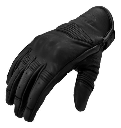 Guantes Moto Mujer Samurai Warrior Atori Cuero Protecciones Negro L