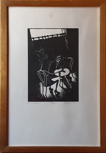 Sergio Sergi. Serigrafía Firmada