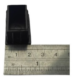 Regatón Rectangular Para Perfiles 20x30 Pack 50 Unid.