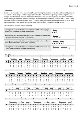 Syncopation Companion: An Integrated Approach To Rudimental