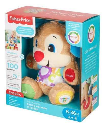 Fisher-price Ríe Y Aprende Perrito Aprende Conmigo