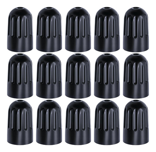 Tapas De Válvula Tpms De Plástico Negro Para Automóviles, Su