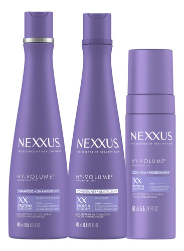 Cuidados Com O Cabelo Nexxus Hy-volume Weightless Lift Shamp