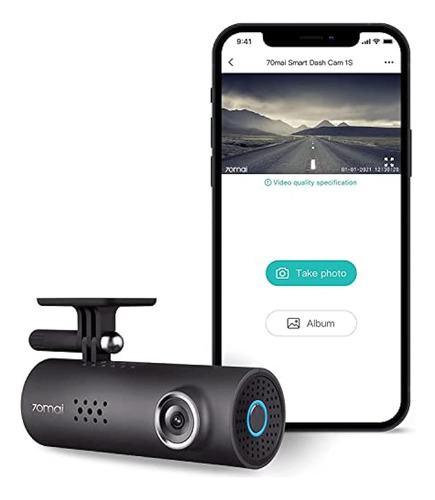 70mai Smart Dash Cam 1s, 1080p Full Hd, Smart Dash Camera Fo