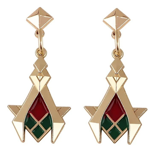 Aretes Genshin Impact Sumeru Kaveh Accesorios Cosplay