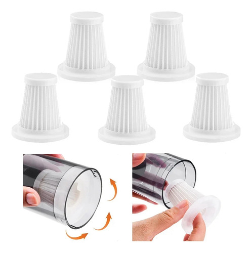 Filtros Para Aspiradora De Coche, 10 Unidades, Reutilizables