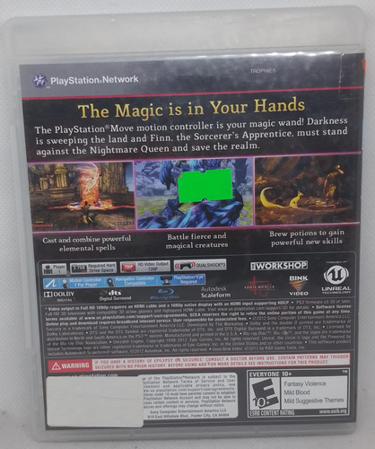 Sorcery Ps3 Seminuevo (Usado)