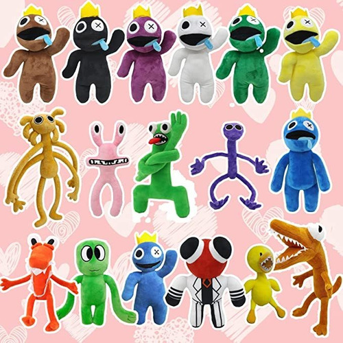 30cm Rainbow Friends Pink Plush Toy