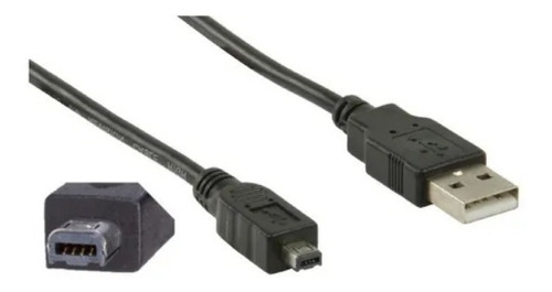 Cable Usb A Mini Usb 4 Pines De 1,5 Mts.