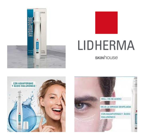 Nuevo Hydrapore Ojos Y Labios Lidherma Roll On Antiage Total