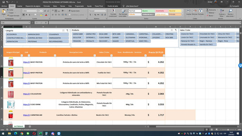 Imagen 2 de 3 de Clases De Excel - Funciones - Tablas - Tablas Dinàmicas