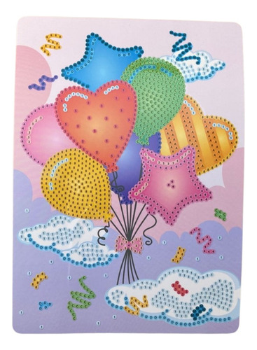 Kit 5 Quadros Pintura 5d Diamante Infantil Princesa Fada