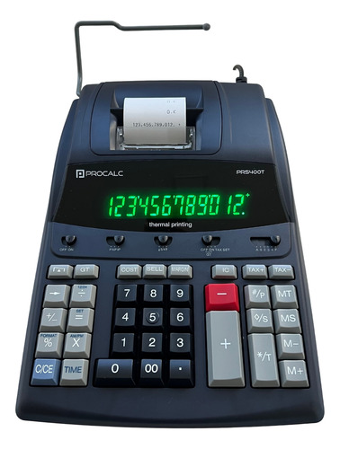 Calculadora De Mesa Impressão Térmica Pr5400t Bivolt-procalc