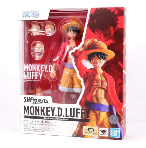 Monkey D Luffy Sh Figuarts Original De Bandai