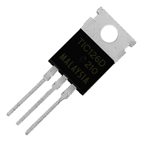 Transistor Triac Tic126d (20 Peças) Tic126 Tic 126d Tic 126