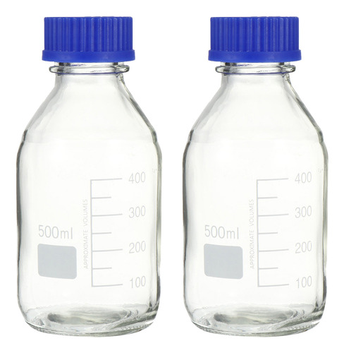 Botella De Reactivo Para Cristalería De Laboratorio Silk Mou