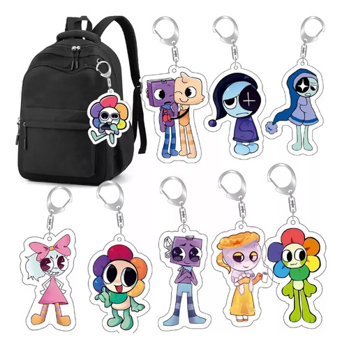 Dandy's World, Conjunto De Chaveiros Dandy's World De 9peça1