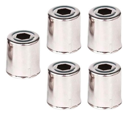 6 X 5x Tampas De Reposição Para Micro-ondas, Cinza Escuro