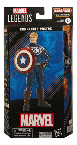 Figura Commander Rogers / Marvel Legends 