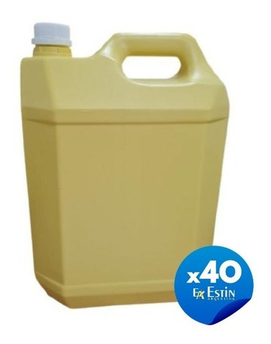 Bidones Plasticos 10 Litros Nuevo Color Rec X 40 Un.
