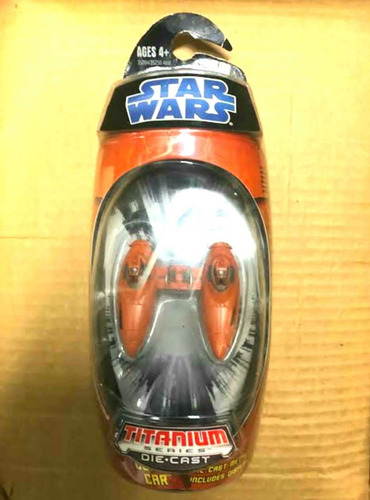 Star Wars Vintage Titanium Series Cloud Car De Colección (Usado)