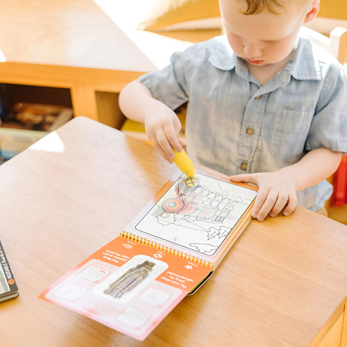 2 Libros Water Wow Pinta Con Agua Juego Didactico M&d