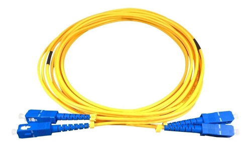 Patch Cord Fibra Optica 15 Mts Sc/pc Sc/pc Monomodo Duplex