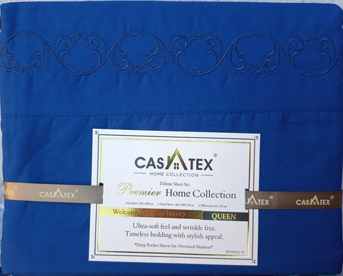 Imagen 6 de 10 de Sábanas Queen Casatex Premium