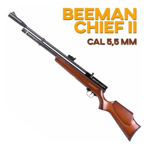 Rifle Beeman Pcp Chief 2 Multishot 5,5 Mm Madera Caza