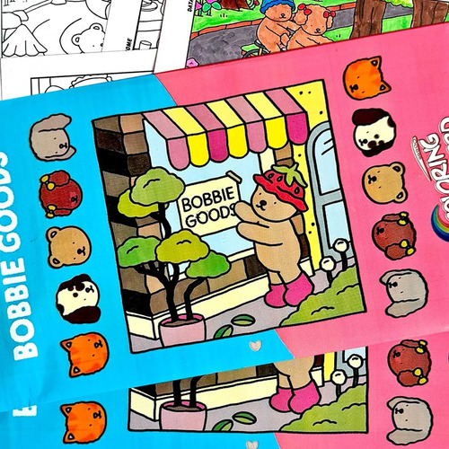 Kit 10 Pacotes Cards Bobbie Goods 4 Cards Cada +2 Canetinhas