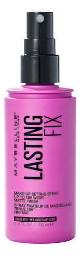 Spray Fijador Maybelline Lasting Fix X100 Ml Rosa