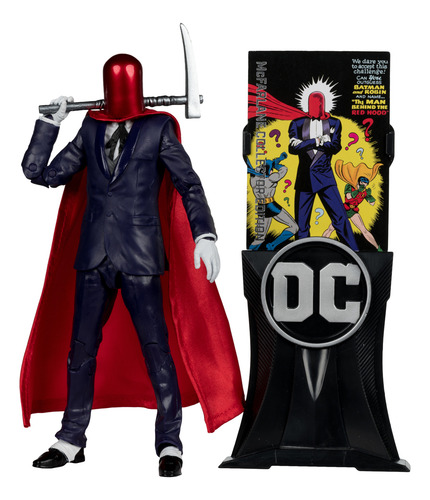 Red Hood Mcfarlane Collector Edition Platinum